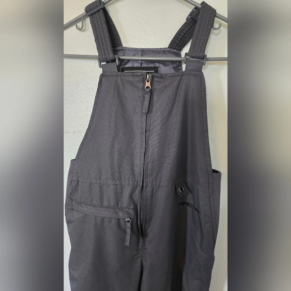 Arctix Gray Bib Snowpants Kids Size Small